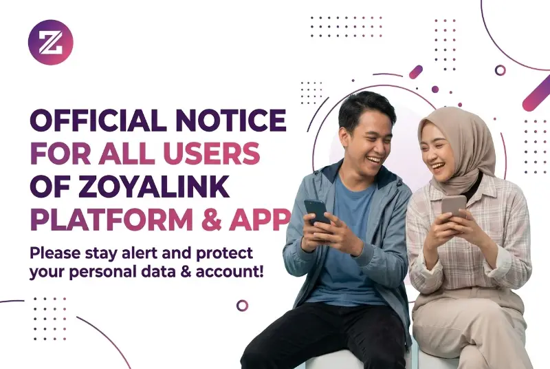 Himbuan Resmi Untuk Seluruh Pengguna Zoyalink