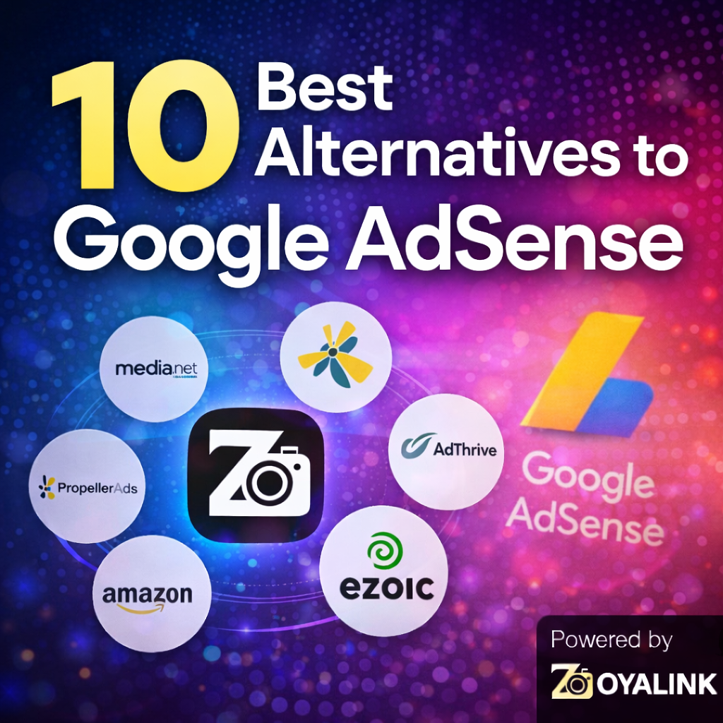 10 Best Alternatives to Google AdSense for Monetization