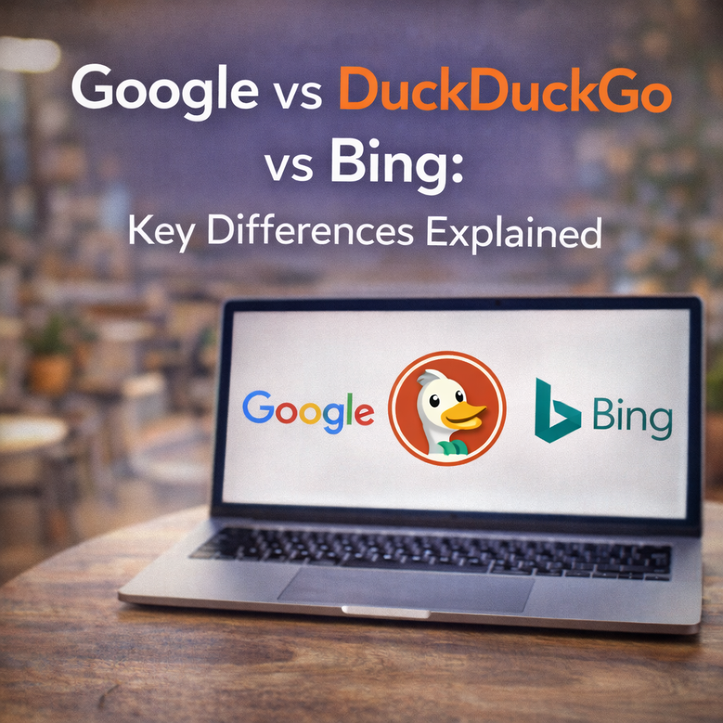 Google vs DuckDuckGo vs Bing: Key Differences Explained