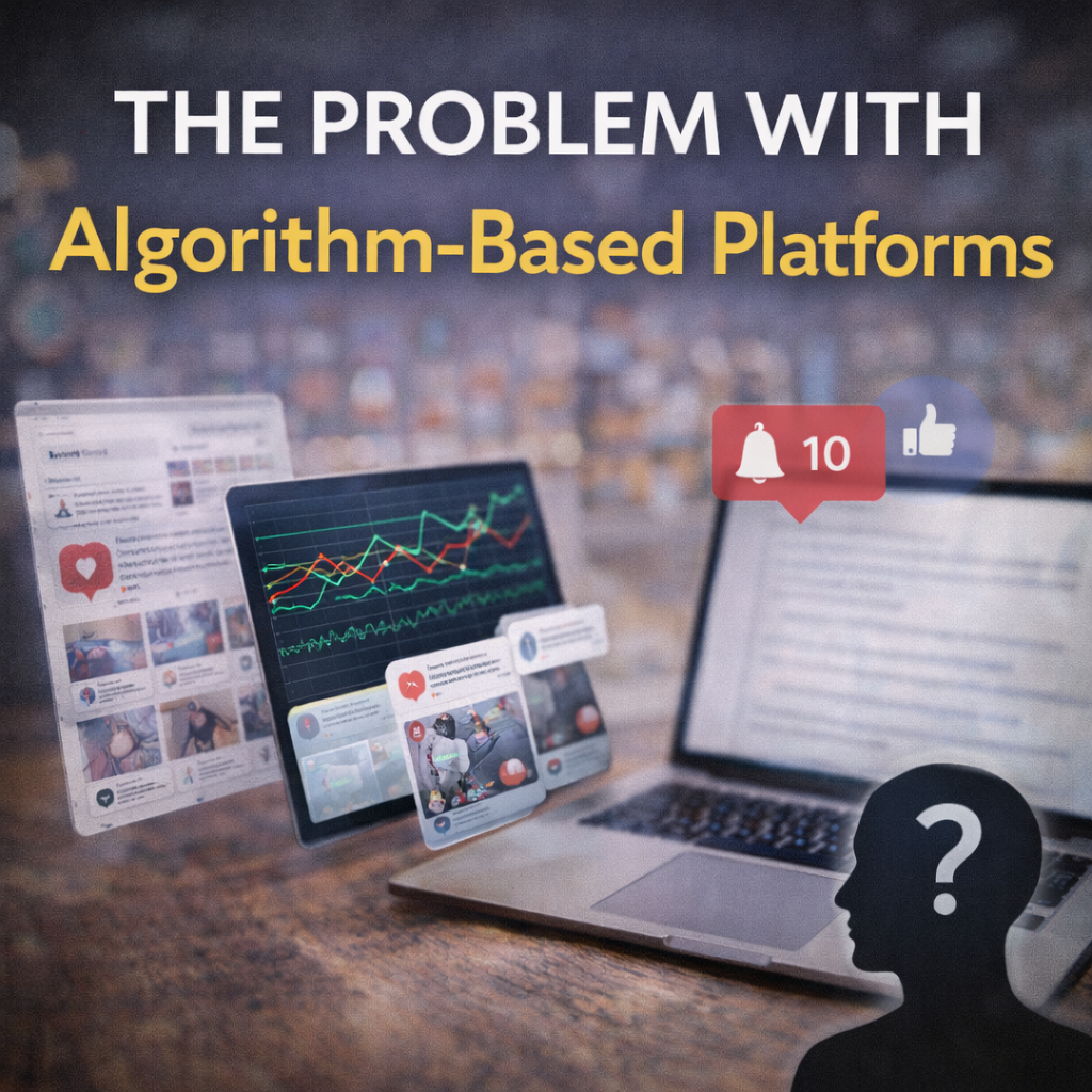 The problem with algorithm-based platforms