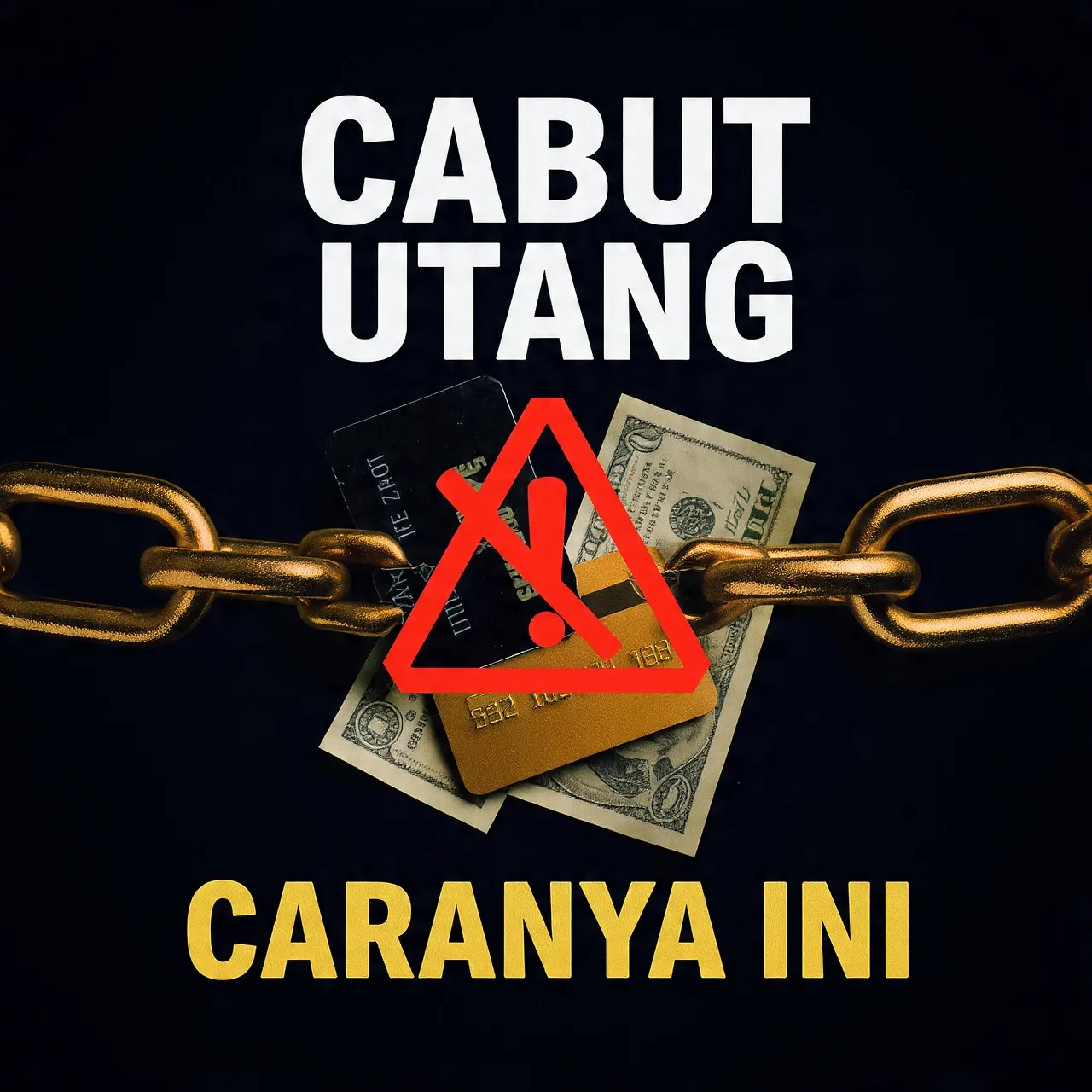 Bagaimana cara keluar dari utang dengan cepat?