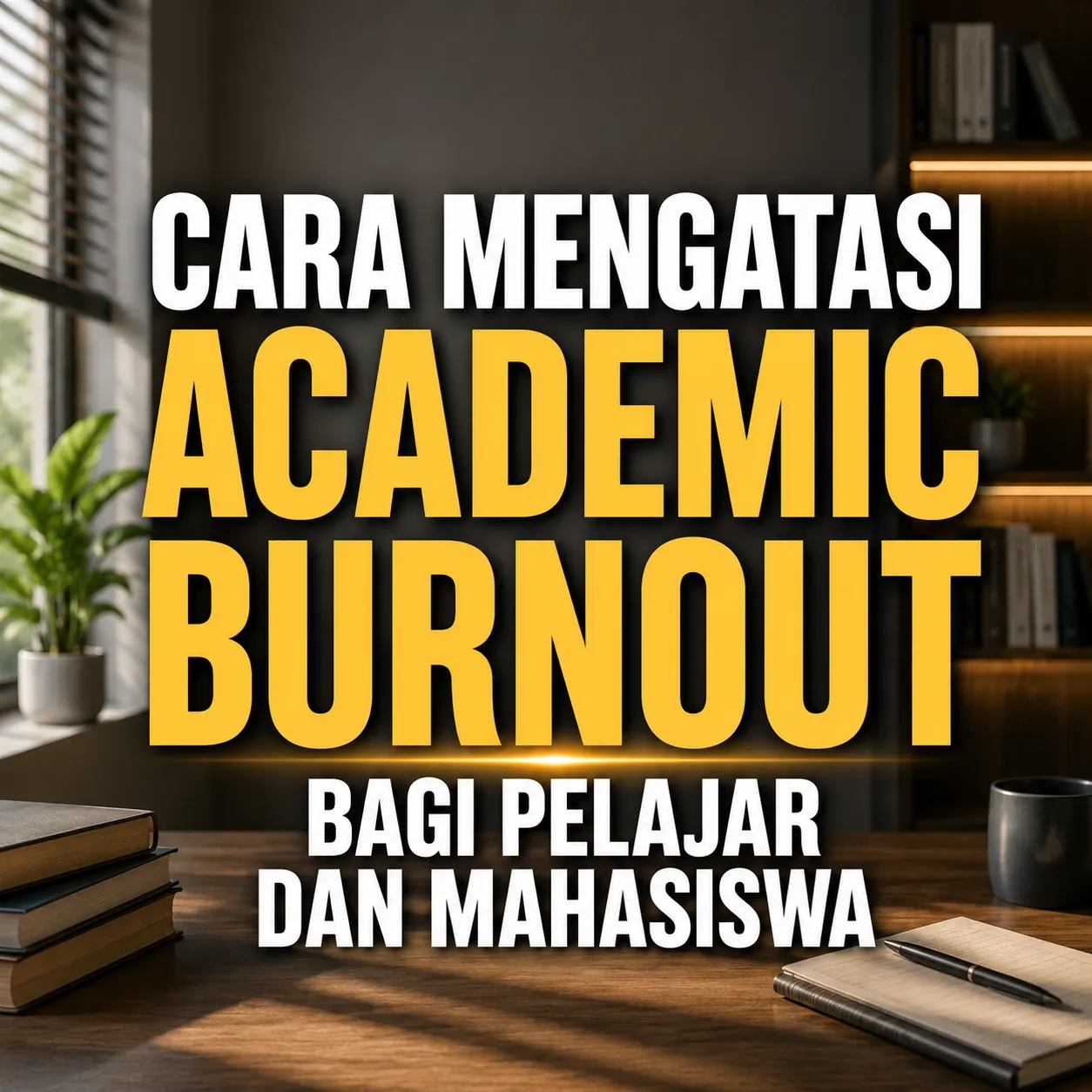 Cara Mengatasi Academic Burnout bagi Pelajar dan Mahasiswa