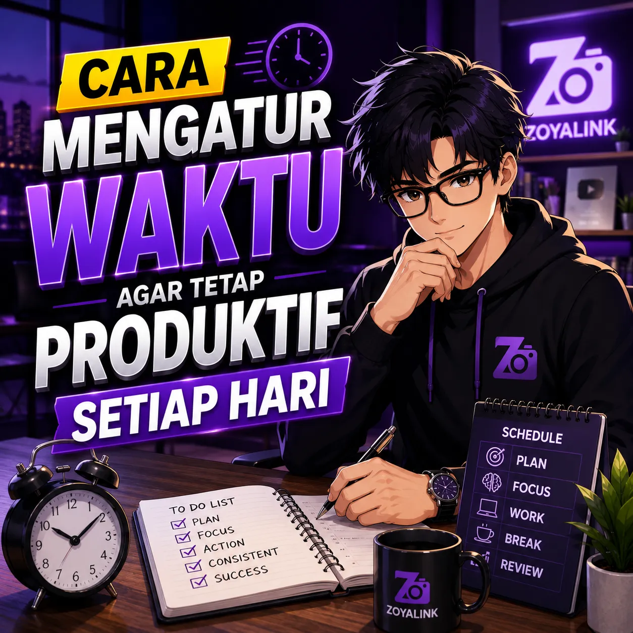 Cara Mengatur Waktu agar Tetap Produktif Setiap Hari