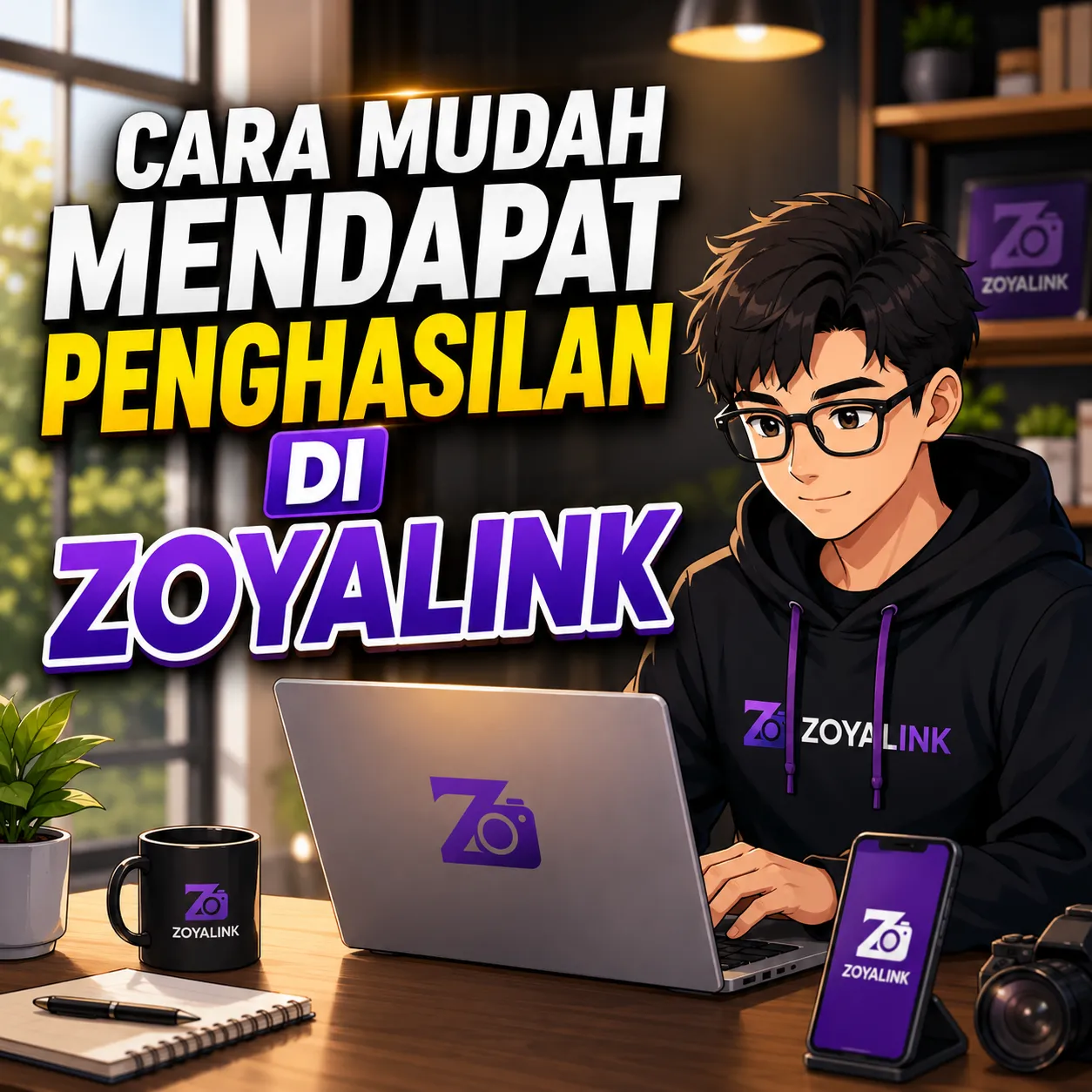 Cara Mudah Mendapat Penghasilan di ZOYALINK