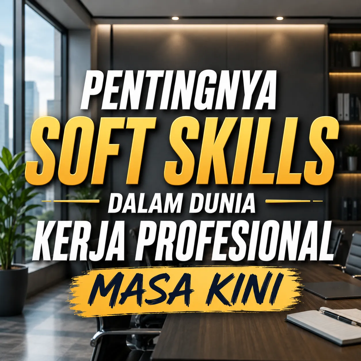 Pentingnya Soft Skills dalam Dunia Kerja Profesional Masa Kini