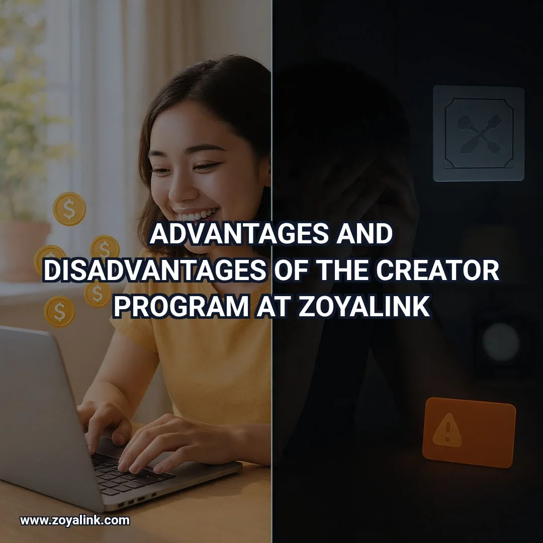 Advantages and Disadvantages of the Creator Program at Zoyalink