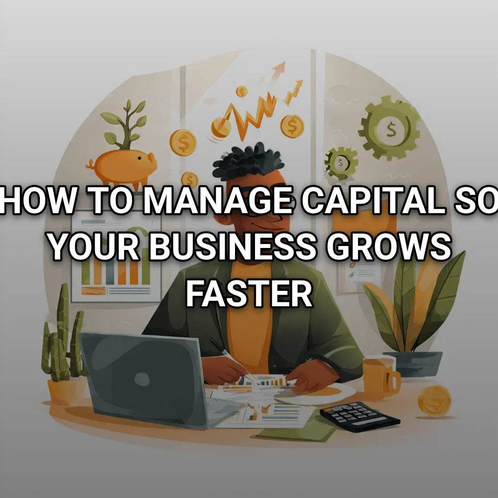How to Manage Capital so Your Business Grows Faster