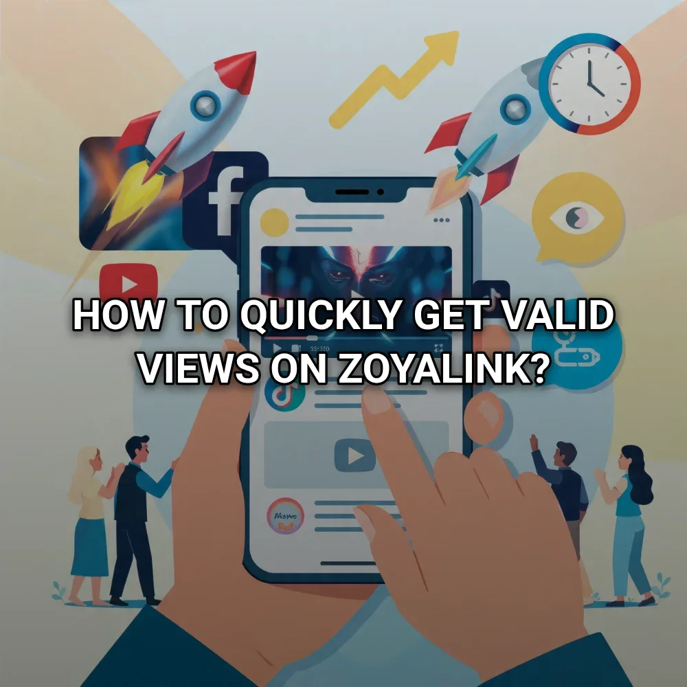 How to Quickly Get Valid Views on Zoyalink?