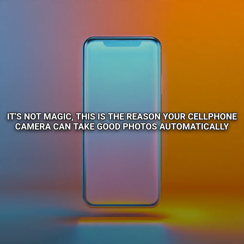 It's not magic, this is the reason your cellphone camera can take good photos automatically