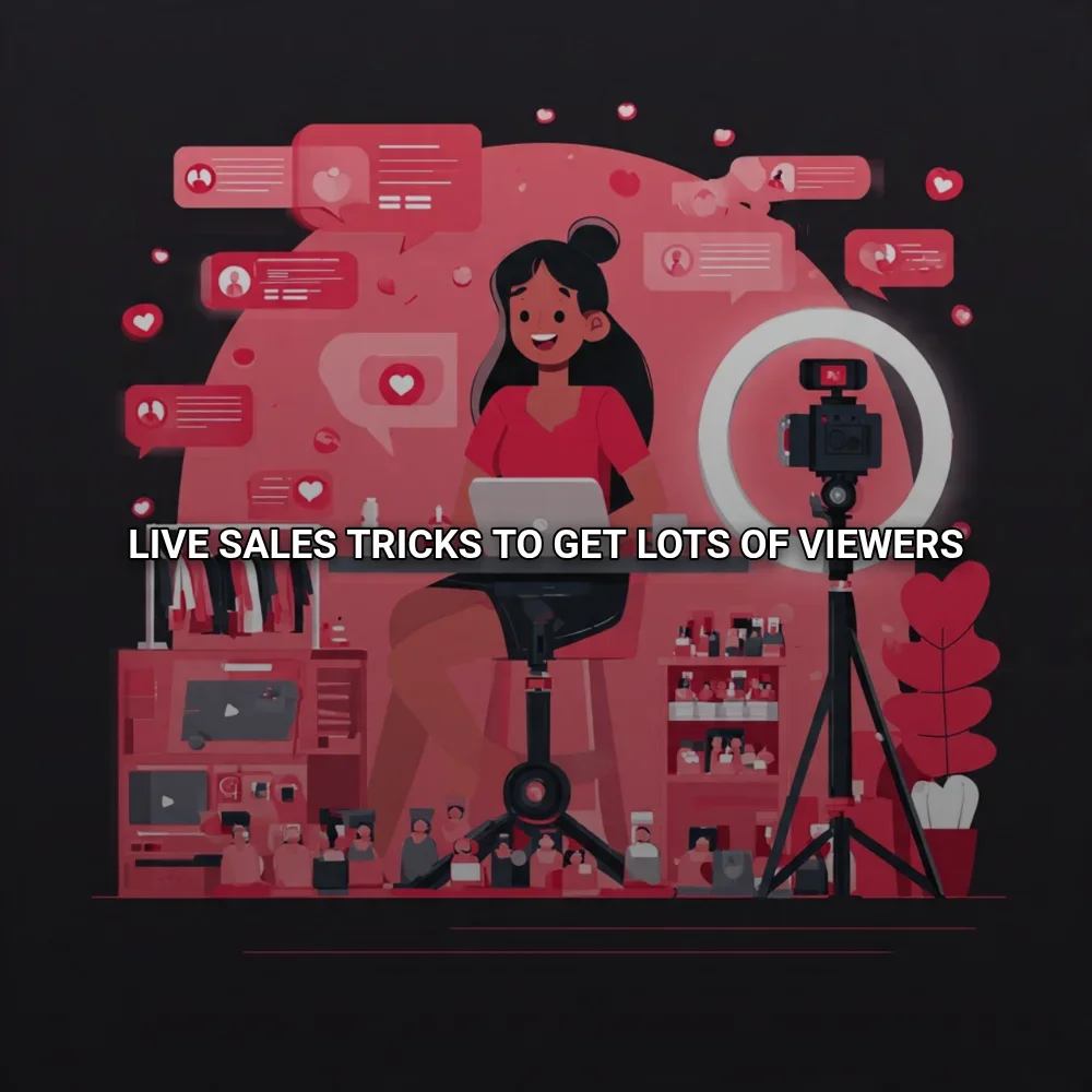 Live Sales Tricks to Get Lots of Viewers