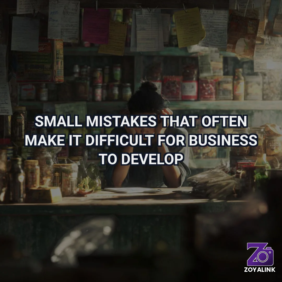 Small Mistakes That Often Make It Difficult for Business to Develop