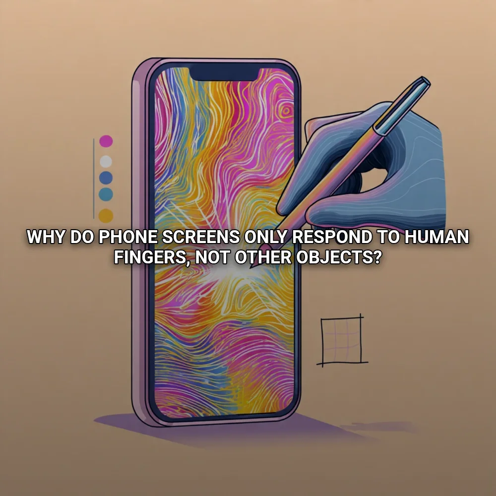 Why Do Phone Screens Only Respond to Human Fingers, Not Other Objects?