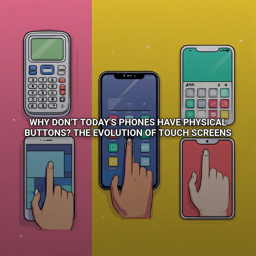 Why Don't Today's Phones Have Physical Buttons? The Evolution of Touch Screens