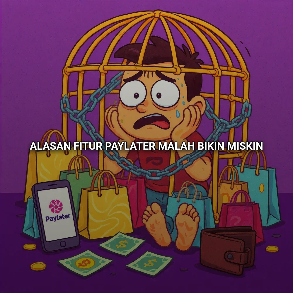 Alasan Fitur Paylater Malah Bikin Miskin