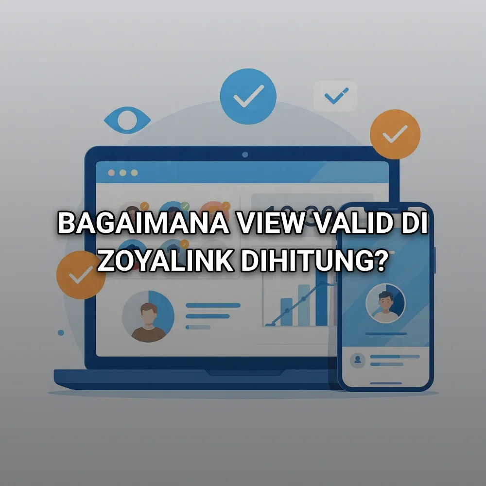 Bagaimana View Valid di Zoyalink Dihitung?