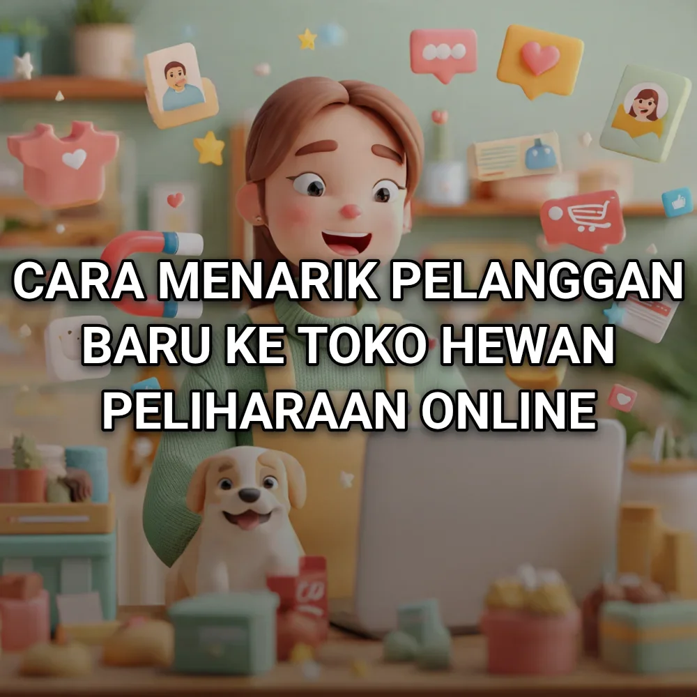 Cara Menarik Pelanggan Baru ke Toko Hewan Peliharaan Online