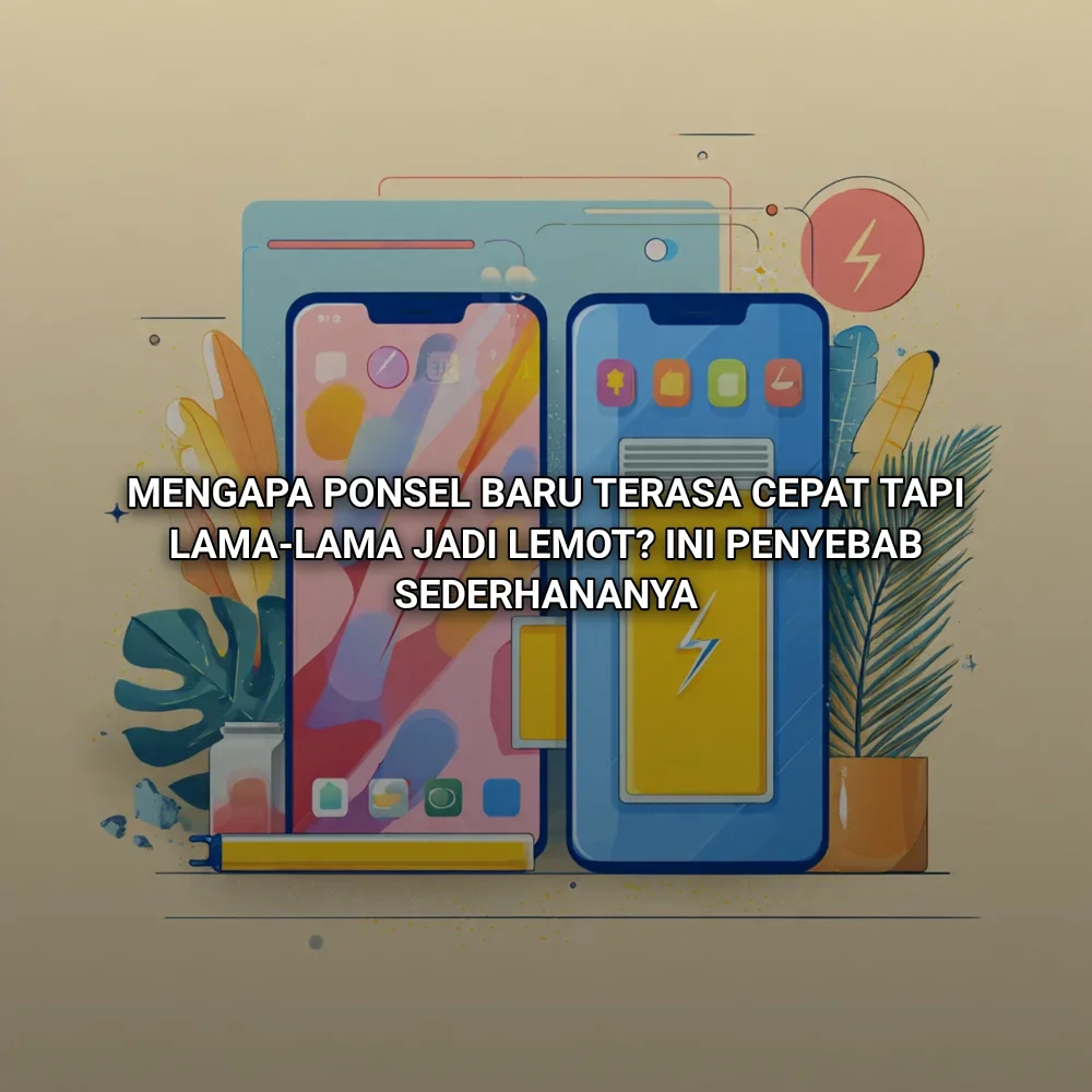 Mengapa Ponsel Baru Terasa Cepat tapi Lama-lama Jadi Lemot? Ini Penyebab Sederhananya
