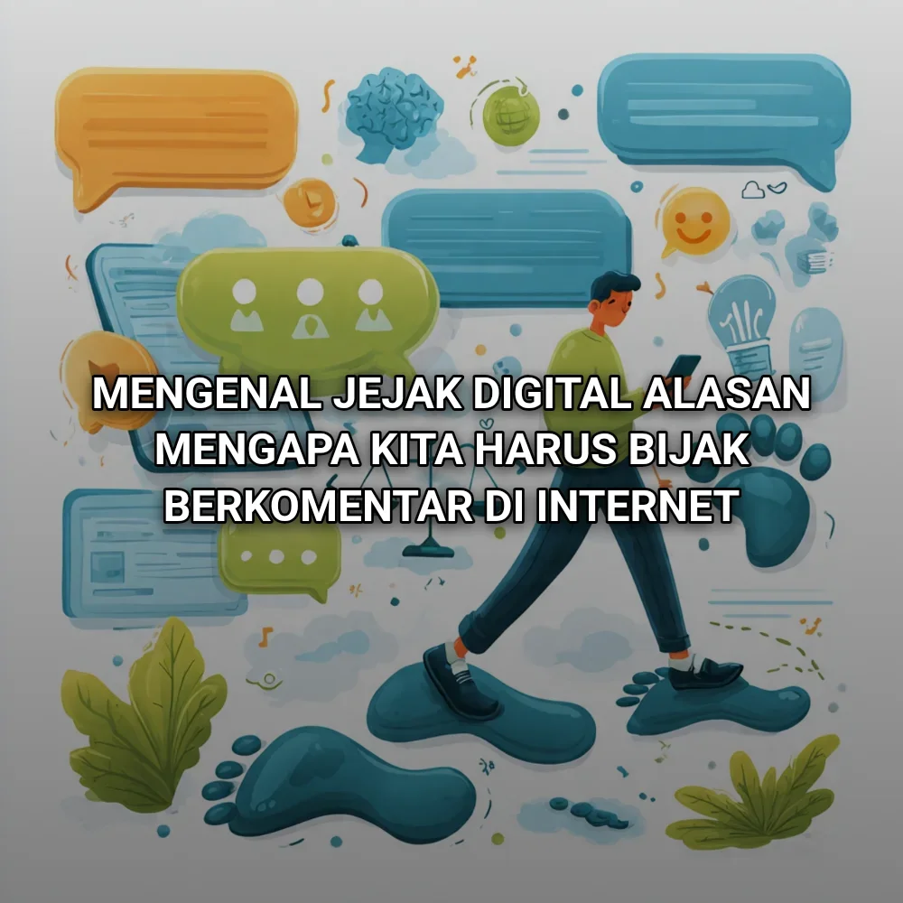 Mengenal Jejak Digital Alasan Mengapa Kita Harus Bijak Berkomentar di Internet