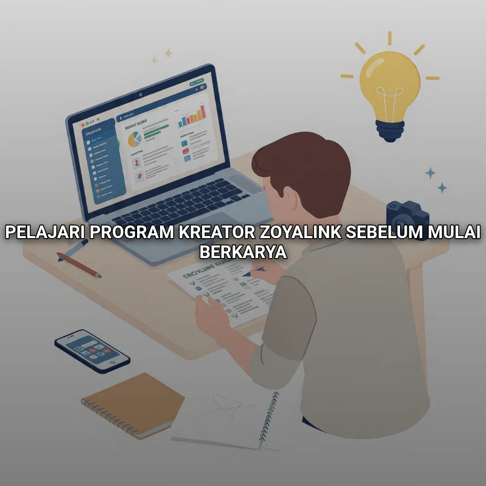 Pelajari Program Kreator Zoyalink Sebelum Mulai Berkarya