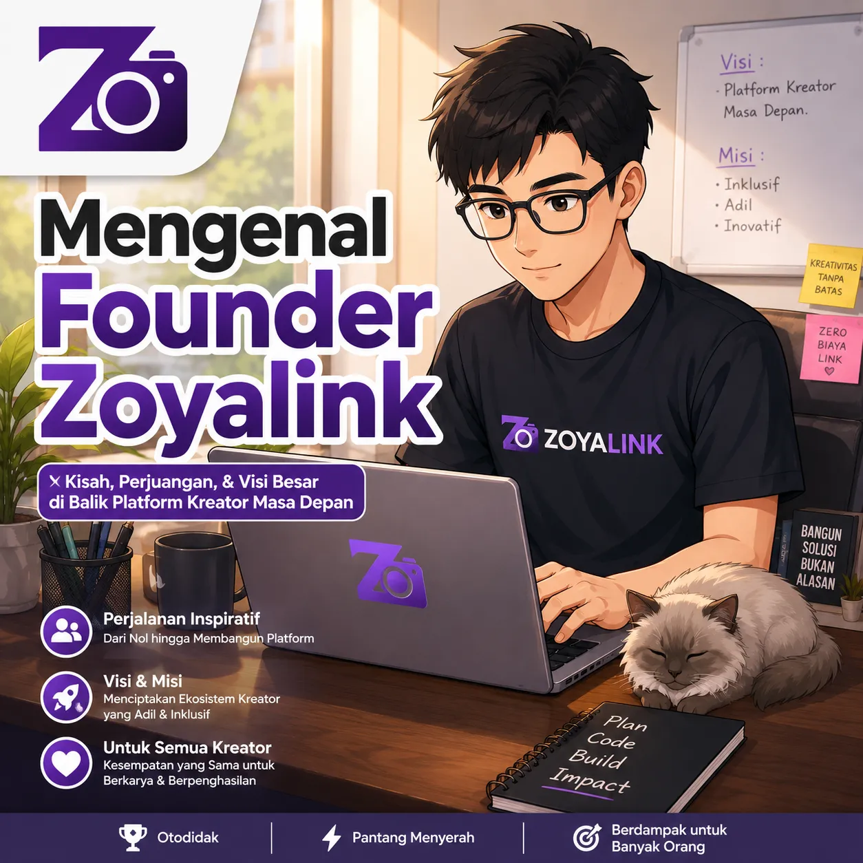 Mengenal Founder Zoyalink: Kisah Inspiratif Fyn Chilli Membangun Platform Kreator dari Nol