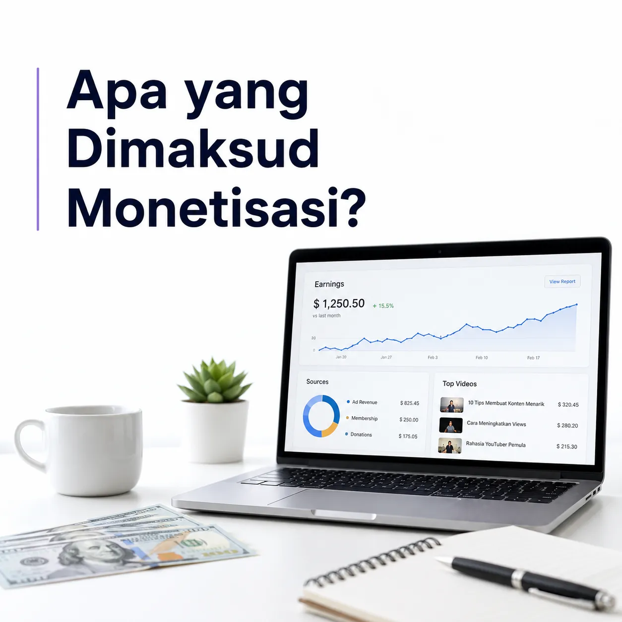 Apa yang Dimaksud Monetisasi? Pengertian, Cara Kerja, dan Peluang Menghasilkan Uang dari Konten Digital