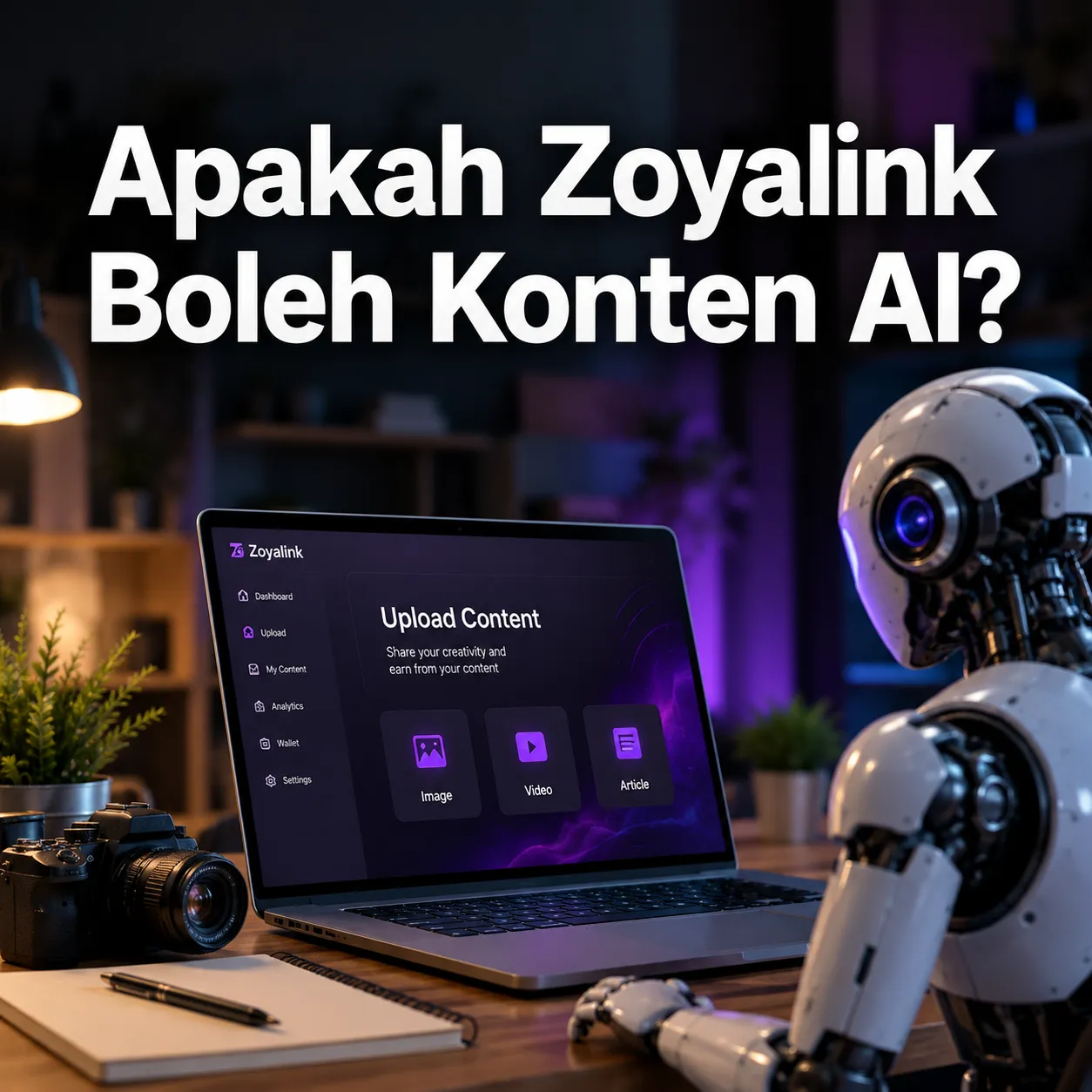 Apakah ZOYALINK Boleh Konten AI? Panduan Lengkap Kebijakan Konten AI di ZOYALINK
