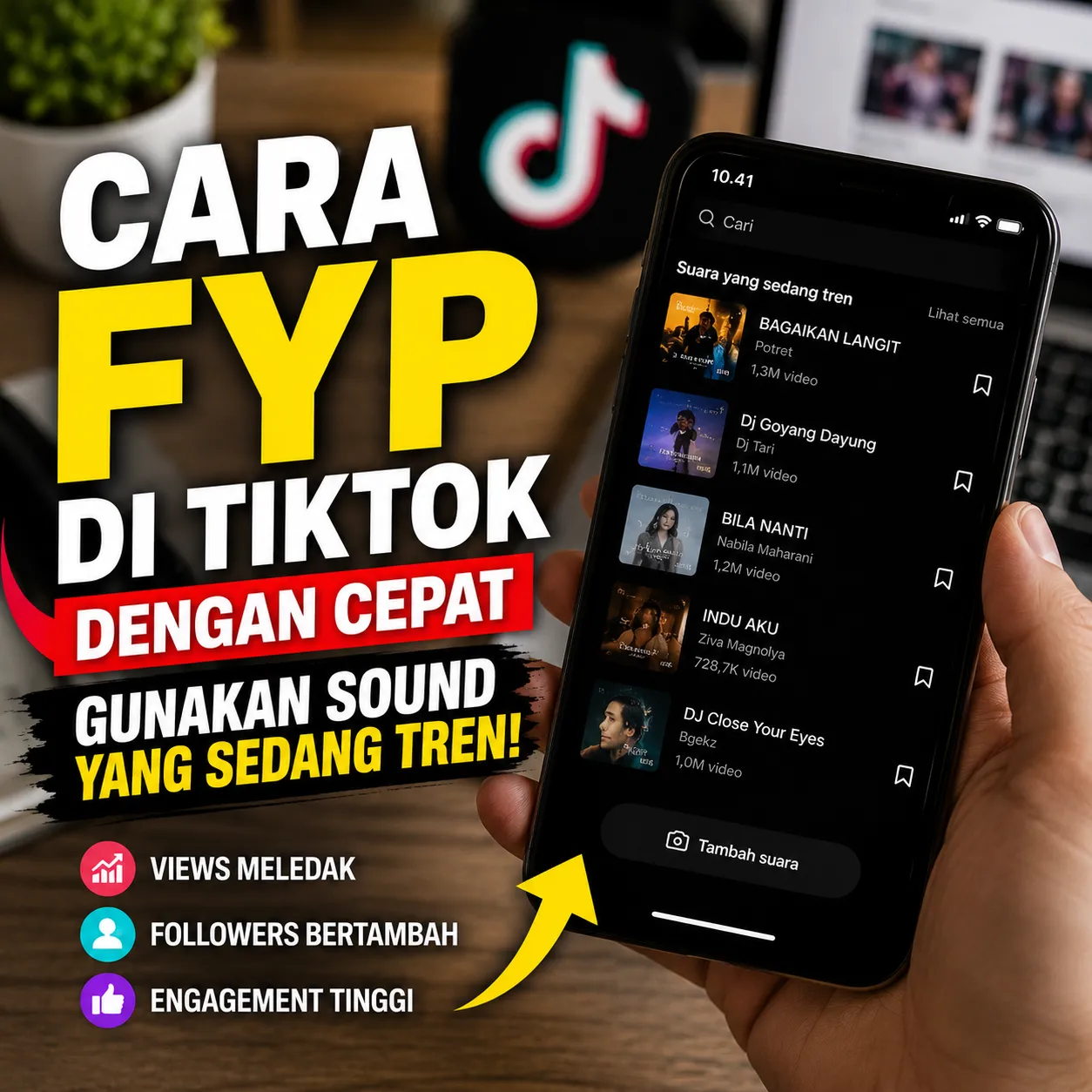 Cara FYP di TikTok dengan Cepat Menggunakan Sound yang Sedang Tren: Strategi Ampuh Meningkatkan Views dan Followers