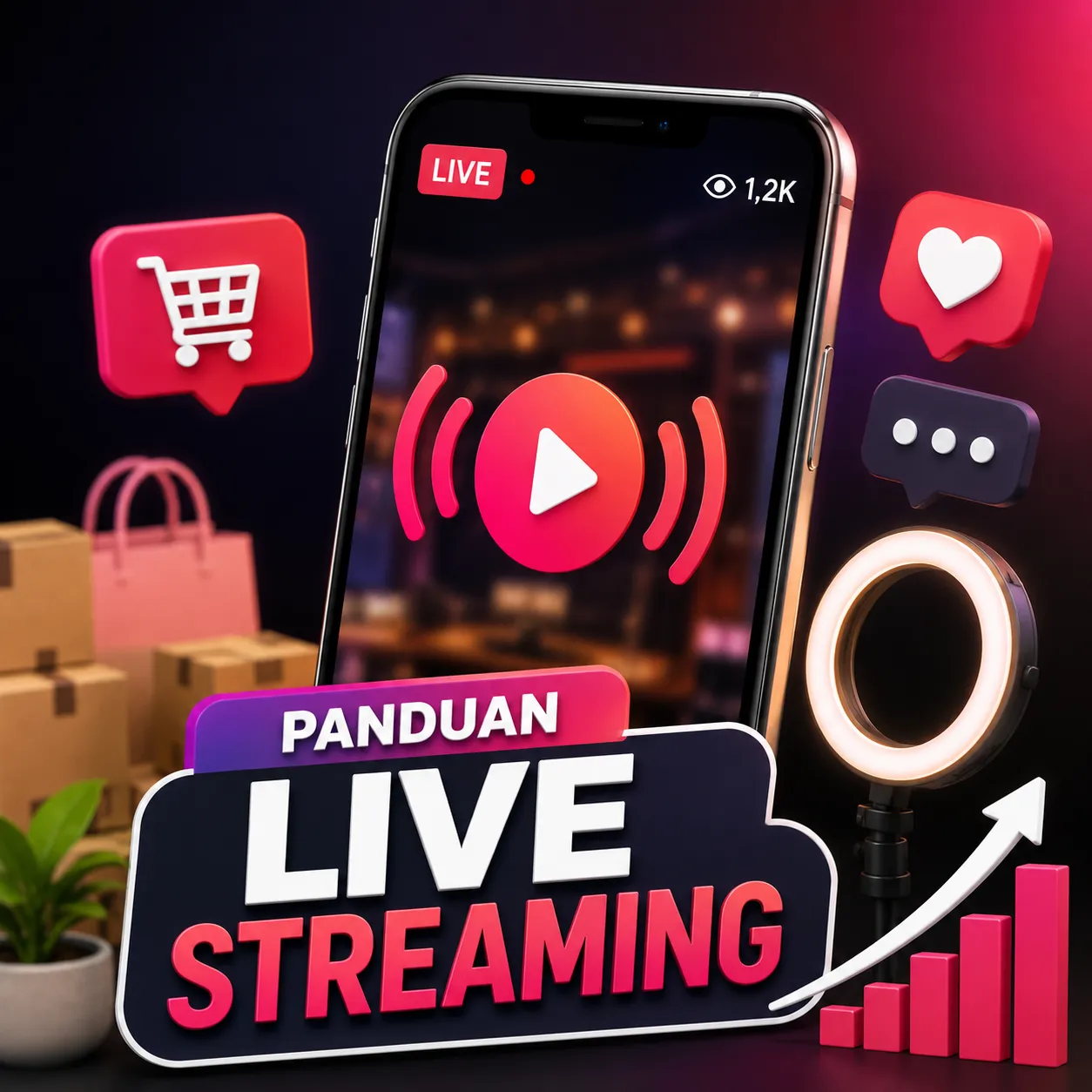 Panduan Menggunakan Fitur Live Streaming untuk Meningkatkan Penjualan: Strategi Efektif Meningkatkan Omzet Melalui Siaran Langsung
