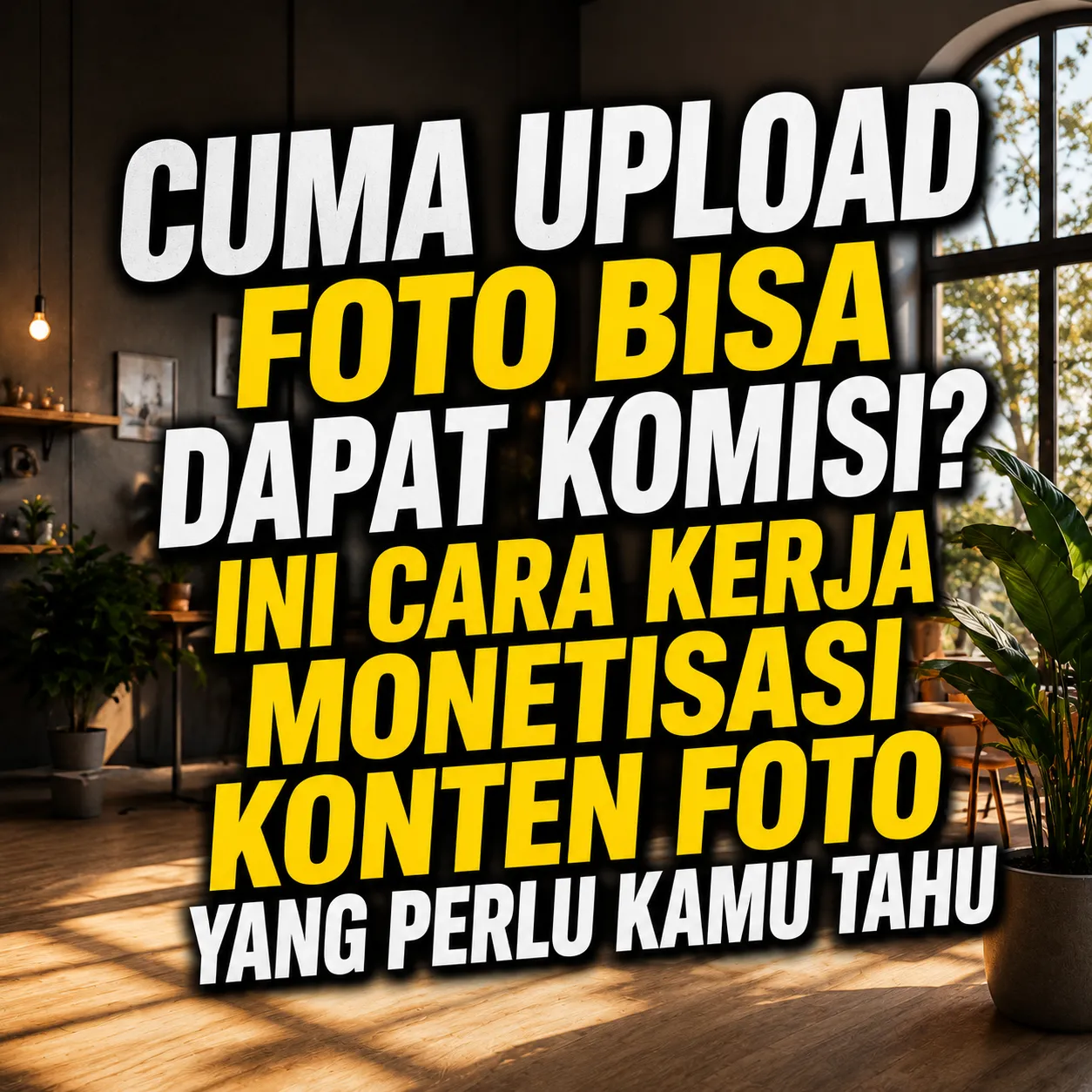 Cuma Upload Foto Bisa Dapat Komisi? Ini Cara Kerja Monetisasi Konten Foto yang Perlu Kamu Tahu