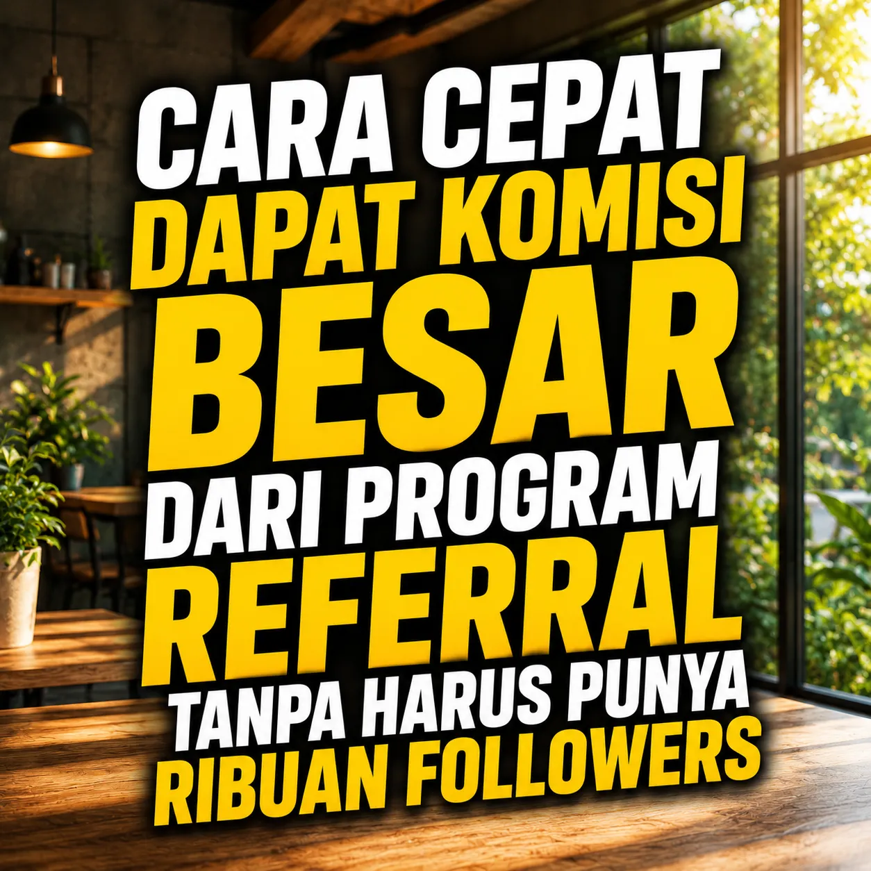 Cara Cepat Dapat Komisi Besar dari Program Referral Tanpa Harus Punya Ribuan Followers