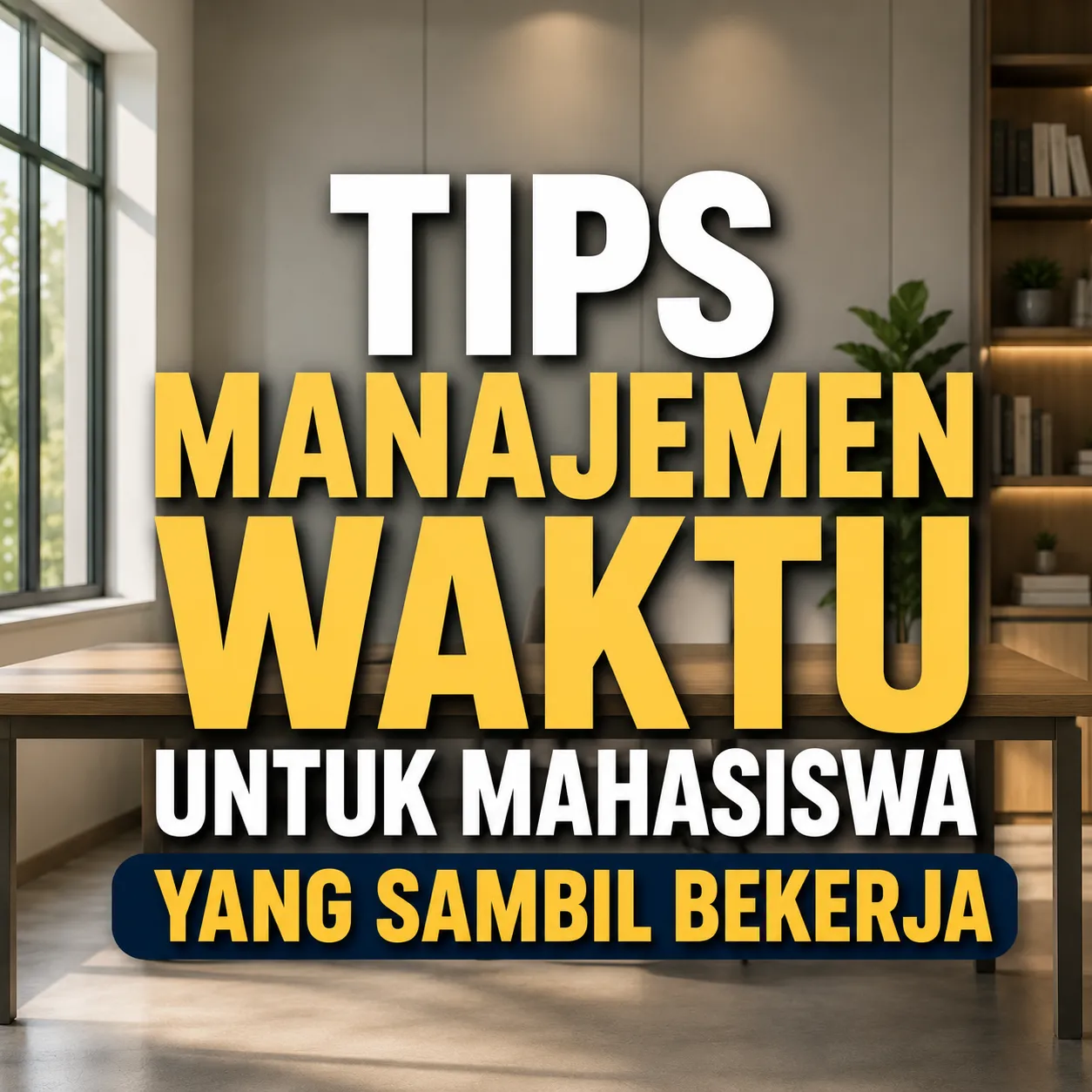 Tips Manajemen Waktu untuk Mahasiswa yang Sambil Bekerja