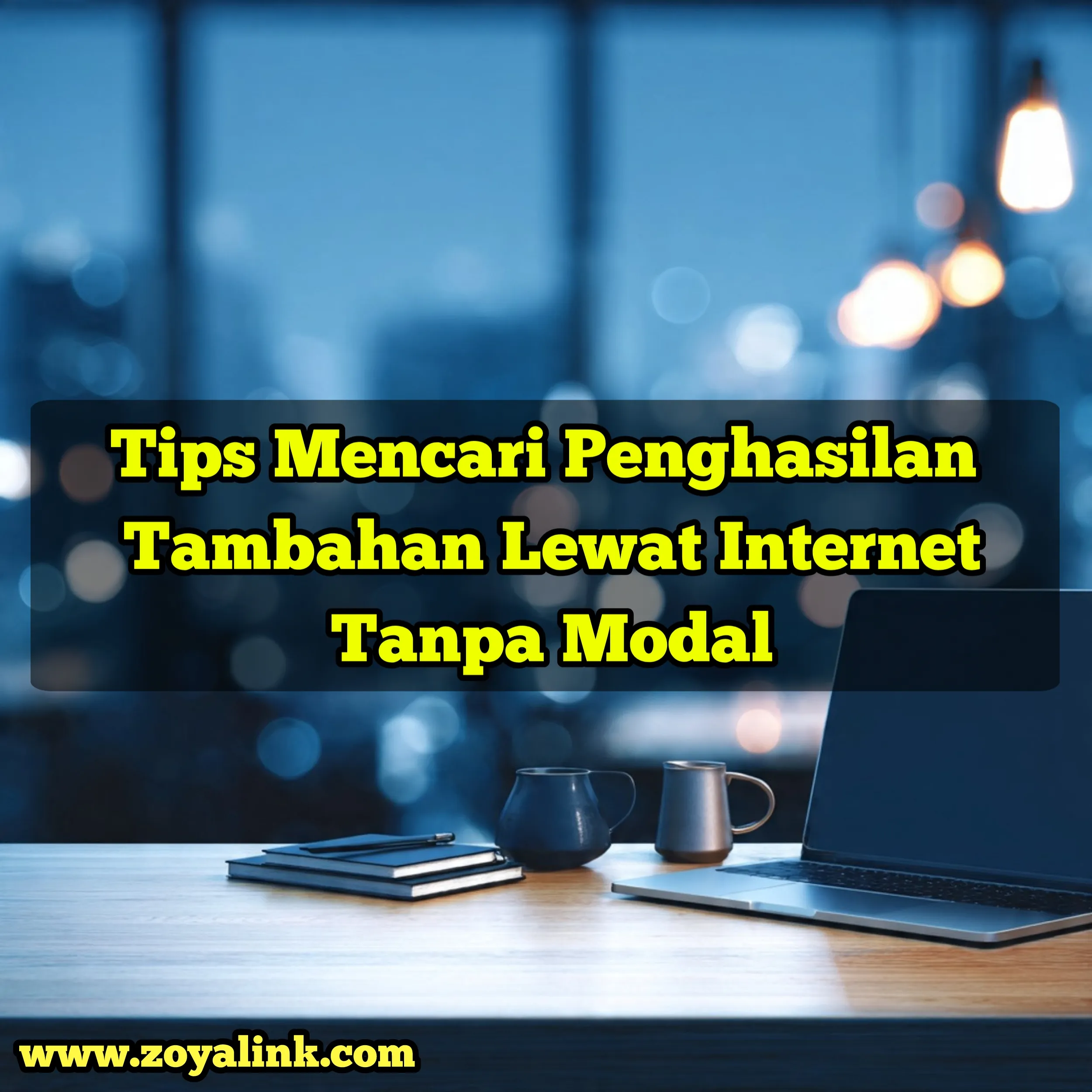 Tips Mencari Penghasilan Tambahan Lewat Internet Tanpa Modal