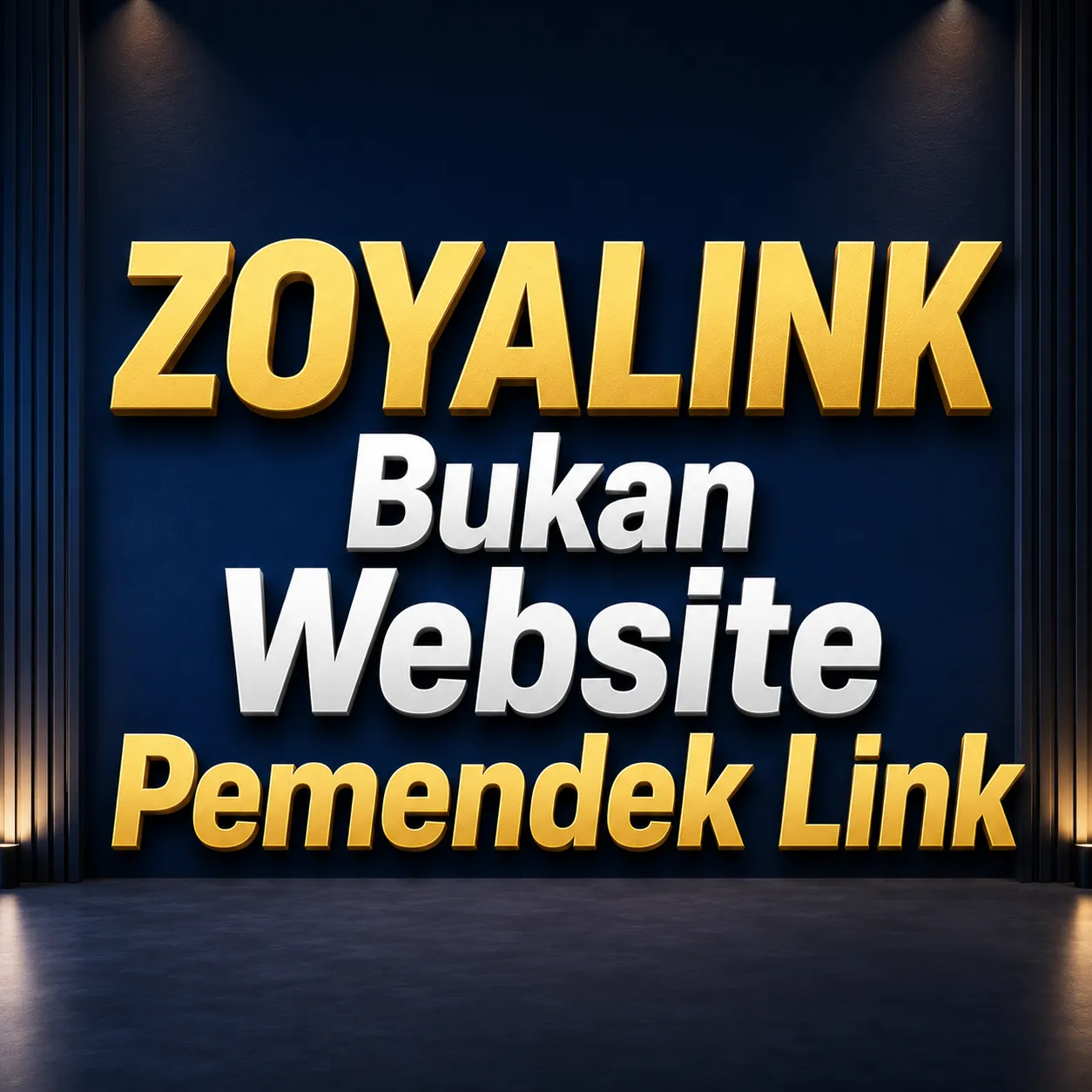 ZOYALINK Bukan Website Pemendek Link